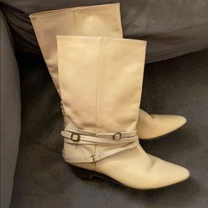 Frye Sunny boots, grey leather, good condition